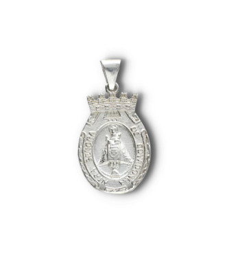 Medalla Virgen Covadonga plata