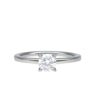 Solitario compromiso diamante 0,50ct